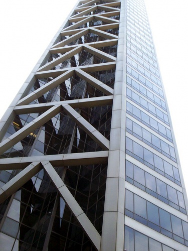 The bank tower across the street - 09 Jul 2005