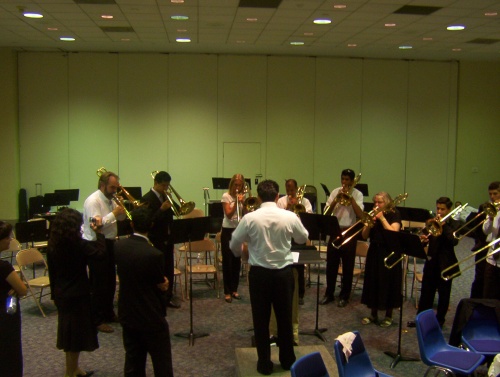Ad hoc Trombone Choir - 12 Jul 2005